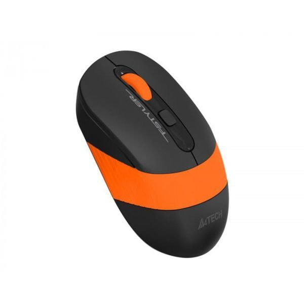 Беспроводная оптическая USB-мышь A4Tech FG10S Orange/Black USB 183729 фото