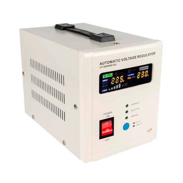 Стабилизатор напряжения Logicpower LP-3500RD EU (2100Вт/7 ступ)
