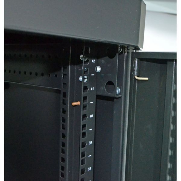 Шафа серверна CMS 42U 610 х 865 UA-MGSE4268MB посилена для мережевого обладнання 201577 фото