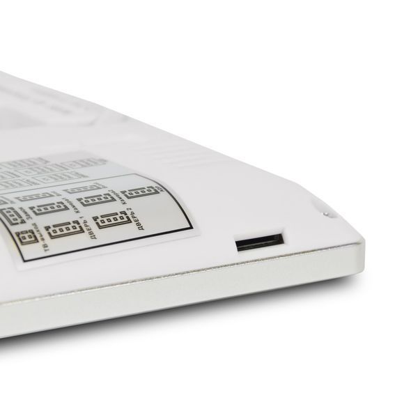 Комплект відеодомофона BCOM BD-770FHD/T White Kit: відеодомофон 7" з детектором руху і підтримкою Tuya Smart і відеопанель 240558 фото