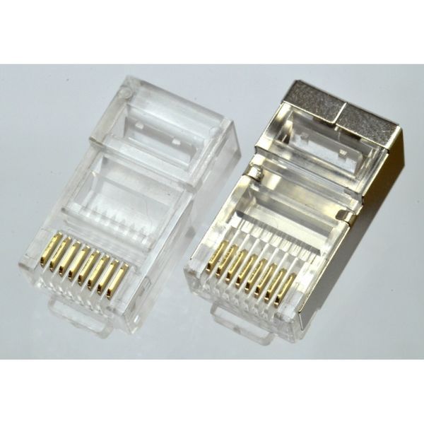 Коннектор UTP CMS RJ45 экранированный