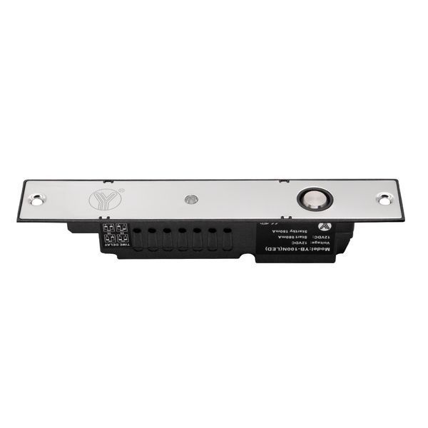 Ригельный замок Yli Electronic YB-100N(LED)-2P врезной со LED индикацией для системы контроля доступа 305929 фото