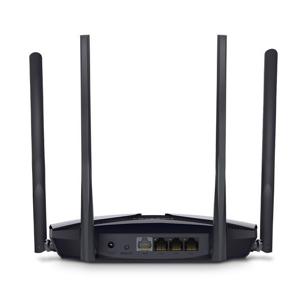 Беспроводной маршрутизатор Mercusys MR80X AX3000 Wi-Fi6, 1xGE WAN, 3XGE LAN, 4 антенны (MR80X) 244497 фото