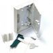 Абонентська розетка/бокс LW FTTH, для 4xSC simplex/ LC duplex прохідна 209927 фото 1