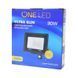 Прожектор світлодіодний ONE LED ultra (ZY-TH18-30-S ) 30 Вт з датчиком руху 254741 фото 4