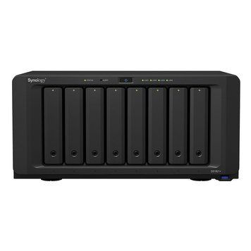 Система хранения данных SYNOLOGY DS1821+ с 8 отсеками для дисков, 4GB RAM, настольное исполнение