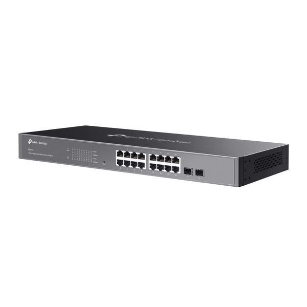 Комутатор TP-LINK TL-SG2218 16x1GE 2xSFP L2 Smart Switch 19" 1U