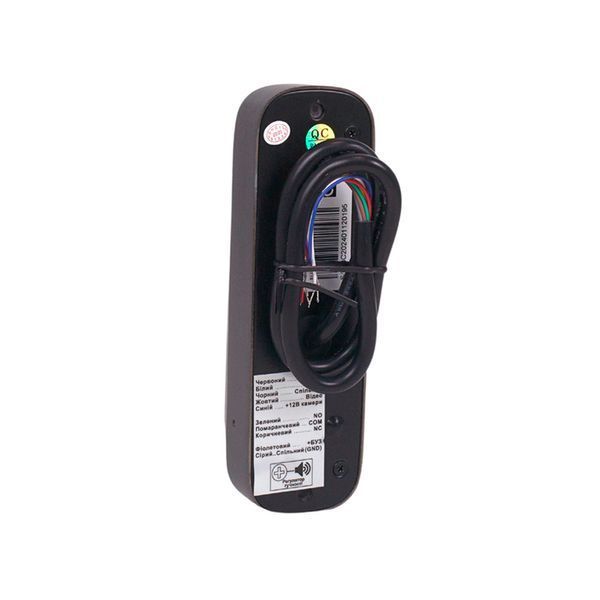 Комплект відеодомофона BCOM BD-480 Black Kit: відеодомофон 4" і відеопанель 240551 фото