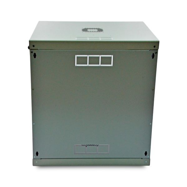 Шафа серверна SteelNet 12U 600 x 450 для мережевого обладнання (скло, сірий) 264027 фото