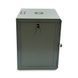 Шафа серверна SteelNet 12U 600 x 450 для мережевого обладнання (скло, сірий) 264027 фото 3