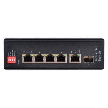 PoE-комутатор FoxGate S6004-G1S1-I-AI POE Watchdog 6-портовий некерований
