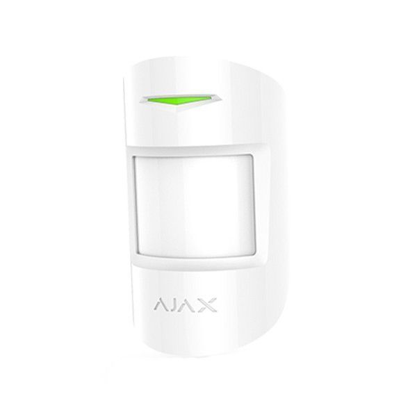 Бездротовий датчик руху Ajax MotionProtect Plus white з мікрохвильовим сенсором 100567 фото