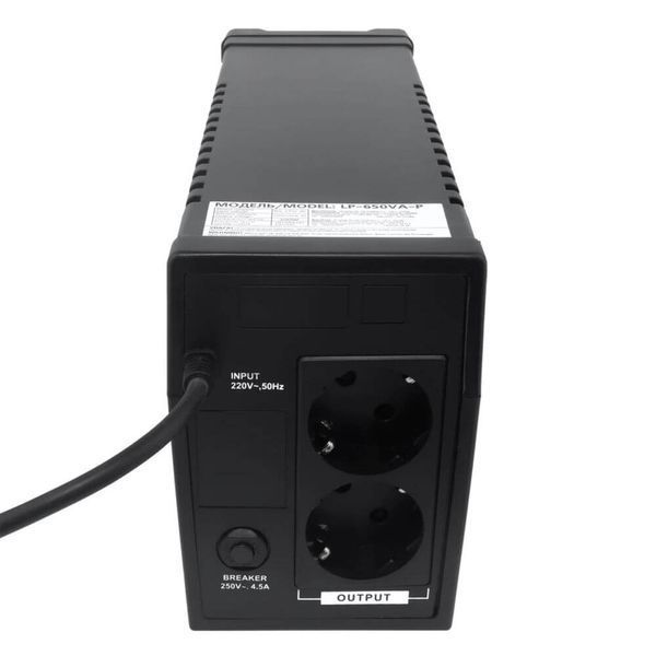 Источник бесперебойного питания LogicPower LP 650VA-P 650ВА / 390Вт линейно-интерактивный 206823 фото