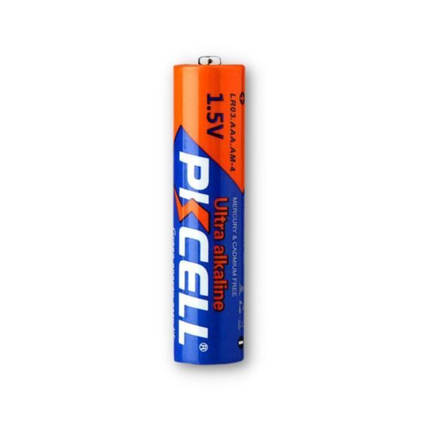 Комплект з 20 батарейок PKCELL Ultra Alkaline AAA LR03 1.5V по 4шт./блістер