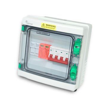 Солнечная PV распределительная коробка LQX1/1DC1000VB1-1532-PG (распродажа 926), DC 1000В 1 вход 1 выход, с молниезащитой