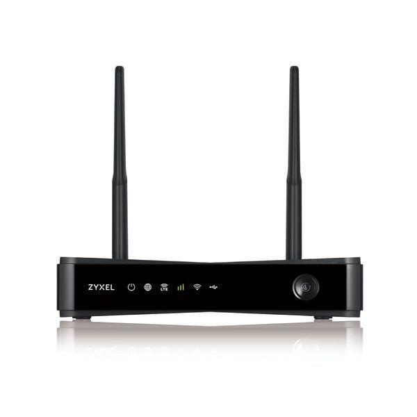 Бездротовий маршрутизатор ZYXEL LTE3301 Plus Nebula AC1200, 1хGE LAN/WAN, 3xGE LAN, 1хUSB, 1xSim, LTE cat6, 2xSMA-F під зовнішні антени (LTE3301-PLUS-EUZNN1F)