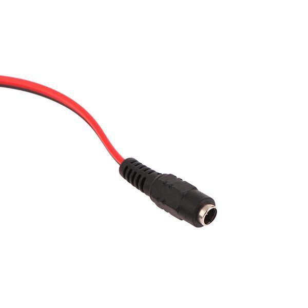 Разъем питания (мама, female) Power jack 2.1*5.5mm с проводом 20 см