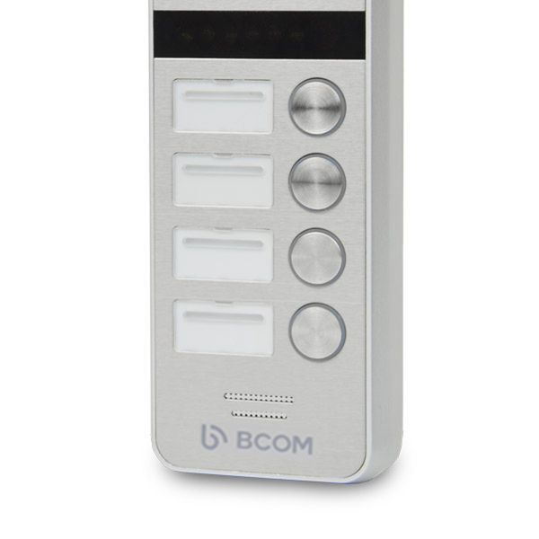 Видеопанель BCOM BT-404HD Silver на 4 абонента 240577 фото