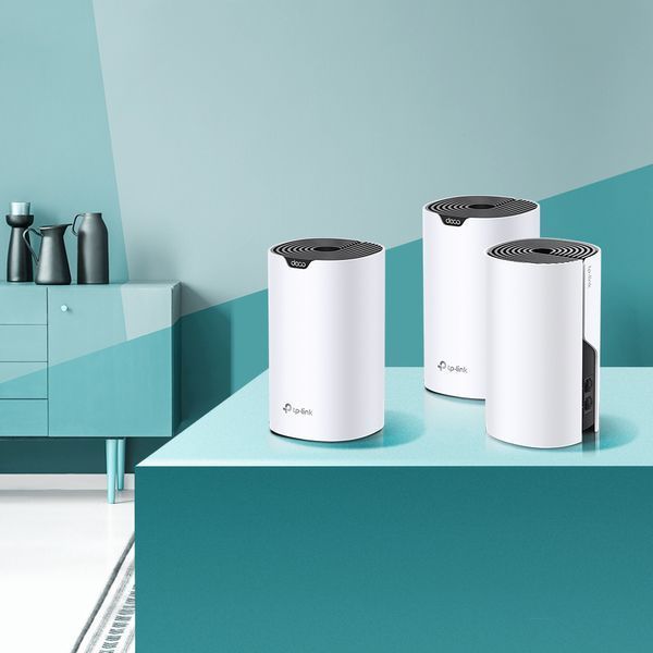 Точка доступа TP-Link DECO S4 (3-pack) AC1200 домашняя Mesh Wi-Fi система, 2xGE LAN/WAN 118505 фото