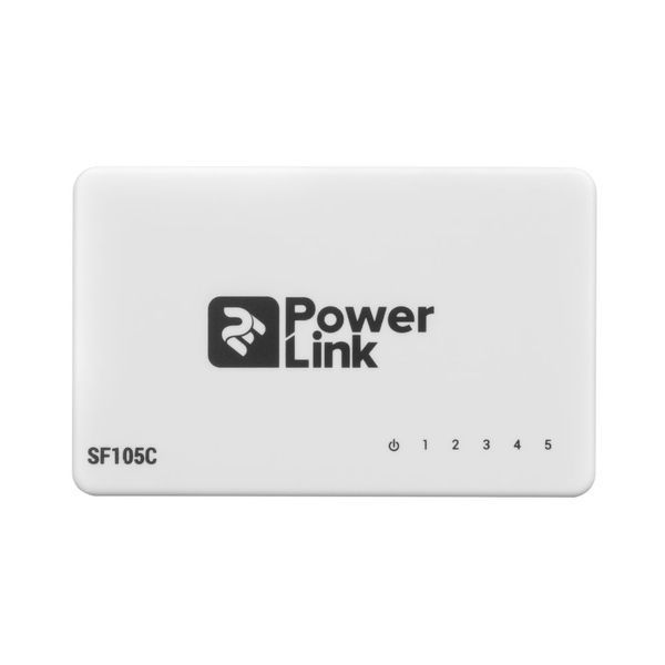 Сетевой коммутатор на 5 портов 10/100 Мбит/с 2E PowerLink SF105C неуправляемый 162108 фото