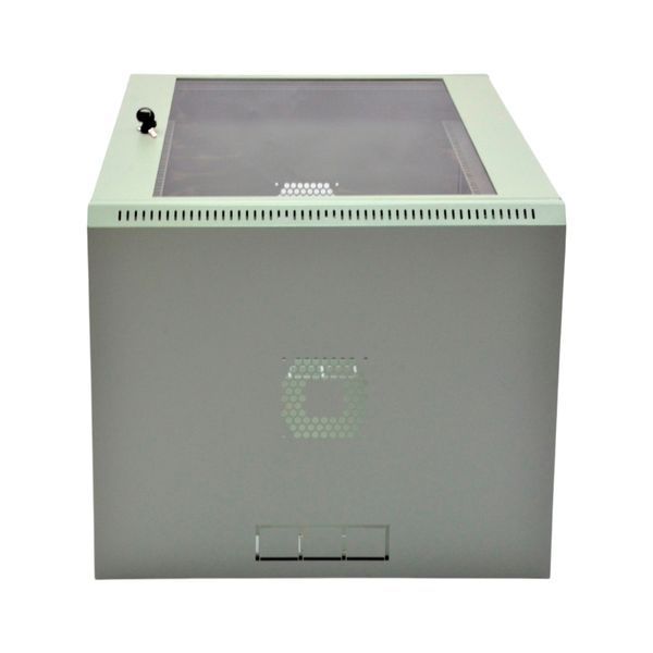Шкаф серверный SteelNet 15U 600 x 500 для сетевого оборудования (стекло, серый) 301974 фото