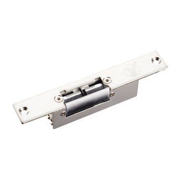 Электрозащелка Yli Electronic YS-131NC врезная с монтажной планкой, без питания открыта (Fail Safe)