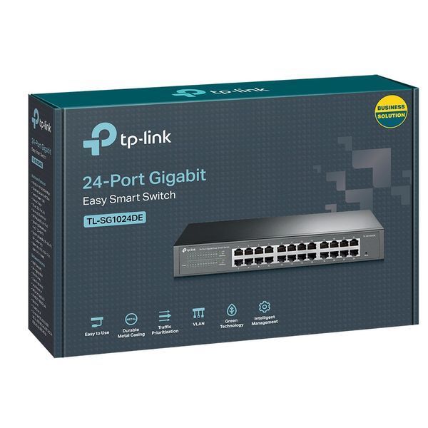 Комутатор TP-LINK TL-SG1024DE 24-портовий гігабітний Easy Smart 13" 1U 144844 фото