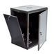 Шкаф серверный SteelNet 15U 600 x 500 для сетевого оборудования (стекло, черный) 301975 фото 2