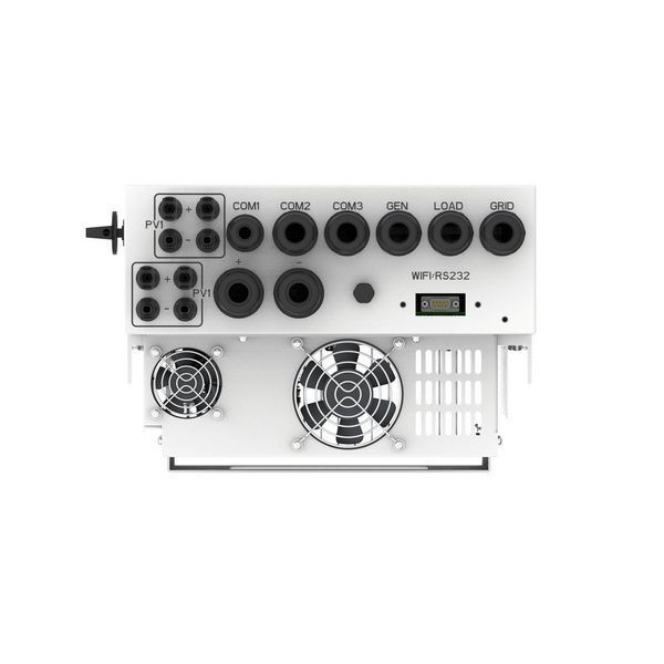 Инвертор Deye SUN-08K-SG05LP1-EU WiFi (8 kW, 1 фаза, 2 MPPT, LV) гибридный однофазный чистая синусоида