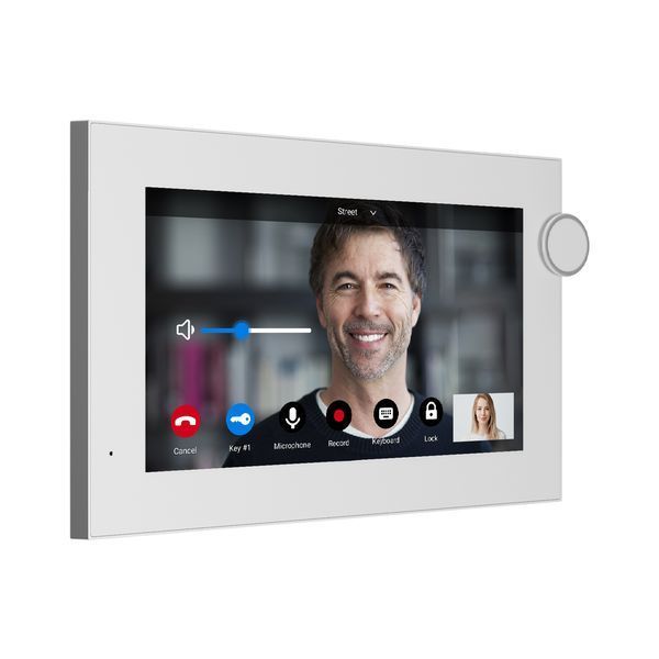 IP-видеодомофон Bas-IP AZ-07L Android 7" white с возможностью горизонтального и вертикального монтажа 278372 фото