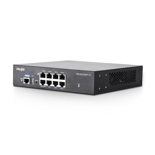 Маршрутизатор Ruijie RG-EG2100-P V2 8-портовый интеллектуальный с PoE 215426 фото
