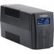 Джерело безперебійного живлення Vinga VPC-800P 800ВА / 480 Вт з LCD-дисплеєм у пластиковому корпусі 201117 фото 3
