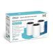Домашня Powerline Mesh Wi-Fi система TP-LINK DECO PX50 3PK AX3000, 3xGE LAN/WAN, Powerline G1500 278253 фото 3