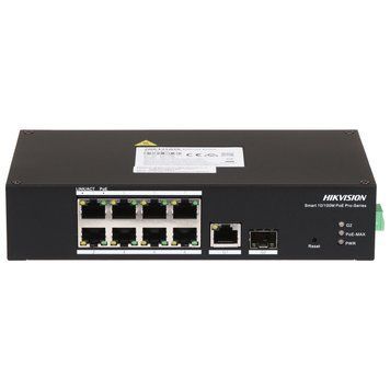 PoE-коммутатор управляемый Hikvision Hikvision DS-3T1310P-SI/HS с 8 портами PoE