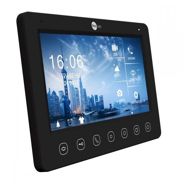 Комплект видеодомофона Neolight NeoKIT FHD Pro B/Graphite: видеодомофон 7" с детектором движения и 2 Мп видеопанель 202019 фото