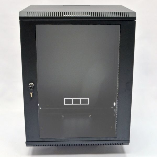 Шкаф серверный CMS 15U 600 х 500 х 773 UA-MGSWA155B для сетевого оборудования 201543 фото