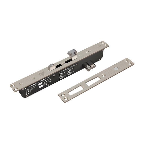 Електроригельний замок Yli Electronic YB-241DMD (LED) врізний із подвійним ригелем для системи контролю доступу 301680 фото