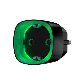 Радиоуправляемая умная розетка Ajax Socket black со счетчиком энергопотребления 111466 фото