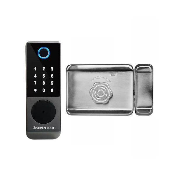 Умный биометрический замок SEVEN LOCK SL-7770BF