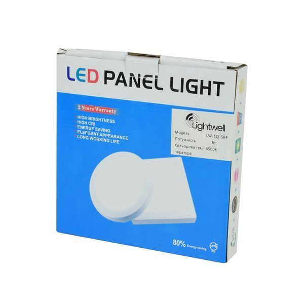 Светильник светодиодный LIGHTWELL LW-R-SFR-6 6 W круглый накладной 295925 фото