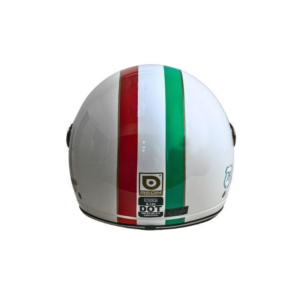 Мотошолом відкритий Beon B-120 IMOLA SHINY CREAM (глянець кремовий), розмір XL 298699 фото