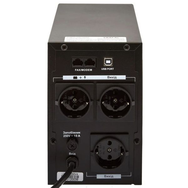Джерело безперебійного живлення Logicpower LPM-U1550VA (1085W) лінійно-інтерактивне 175739 фото
