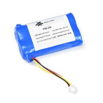 Внешняя батарея FEI-2s1p RC для пульта управления RadioMaster TX16S TX12 Li-ion 7.4В 4000 мА&middot;ч 21700