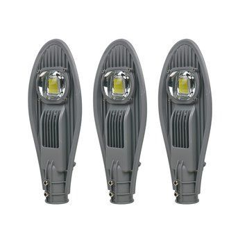 Комплект із 3-х світильників світлодіодних Lightwell LW-COB65K-50 COB консольний 50W