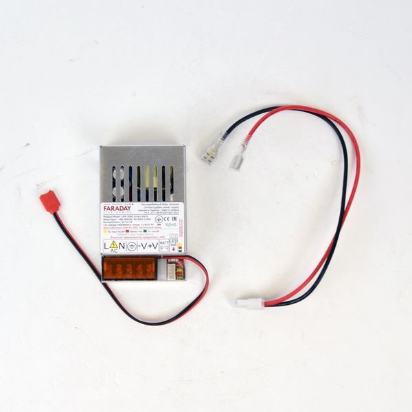 Безперебійний блок живлення Faraday Electronics UPS 20W Smart ASCH ALU під акумулятор 4А/г в алюмінієвому корпусі 116008 фото