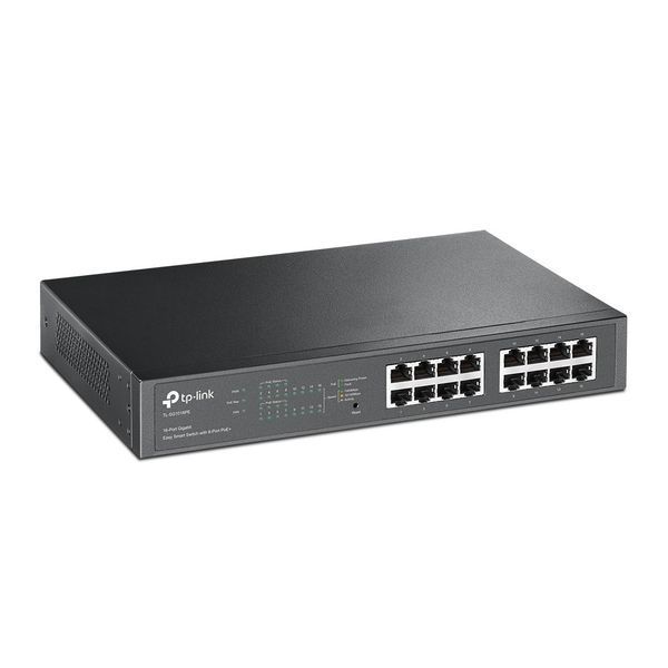 PoE-комутатор TP-Link TL-SG1016PE 16xGE/8xPoE+ EasySmart 13" 1U