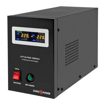 Джерело безперебійного живлення Logicpower LPY-B-PSW-1000 ВА / 700 Вт лінійно-інтерактивне з правильною синусоїдою 178977 фото