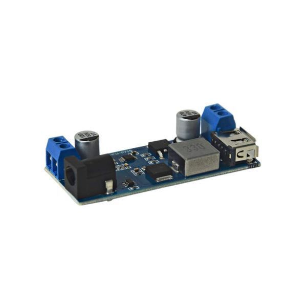 Стабілізатор/перетворювач напруги понижуючий DC-DC 24V/12V to 5V 5A converter 248743 фото