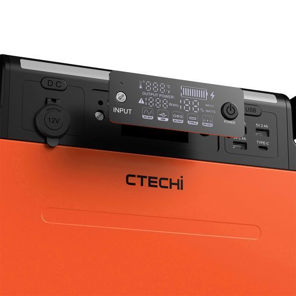 Зарядная станция CTECHi GT1500 мощностью 1500W/1210Wh