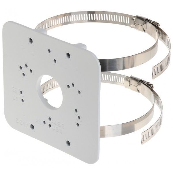 Комплект светильник светодиодный парковый Lightwell LW-GL-50S + столб парковой серый 4м + кронштейн Dahua PFA152-E 2778513 фото